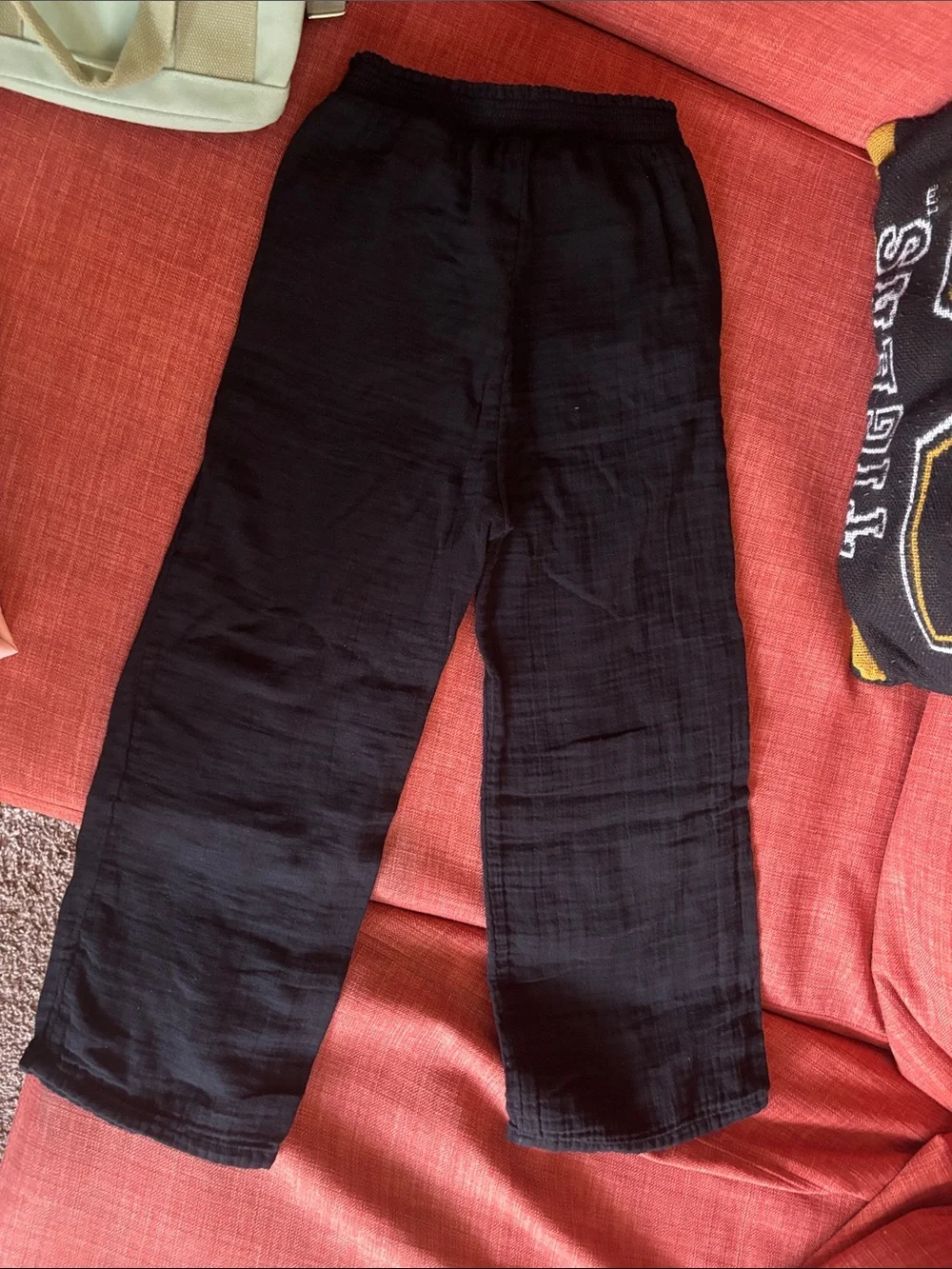 Old Navy Black Kids Casual Elastic-Waist Pants